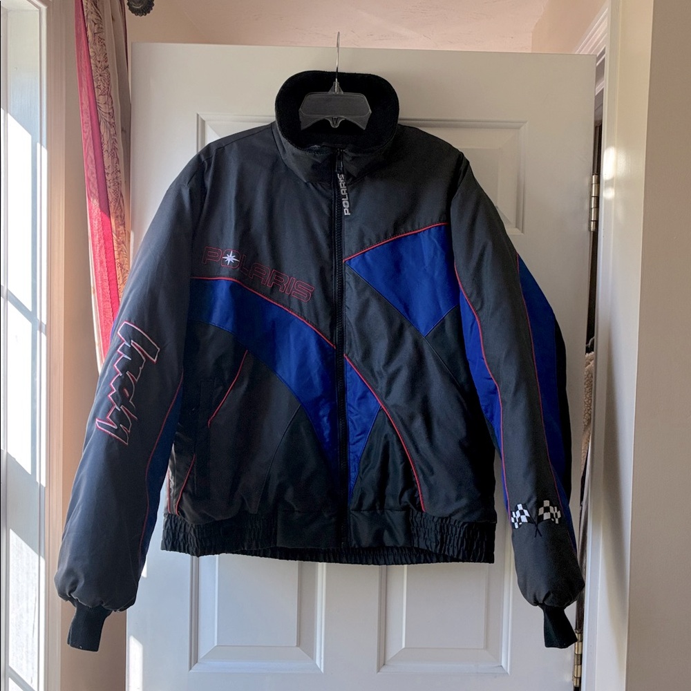 Polaris Indy Snowmobile Racing Jacket Multicolor Size L